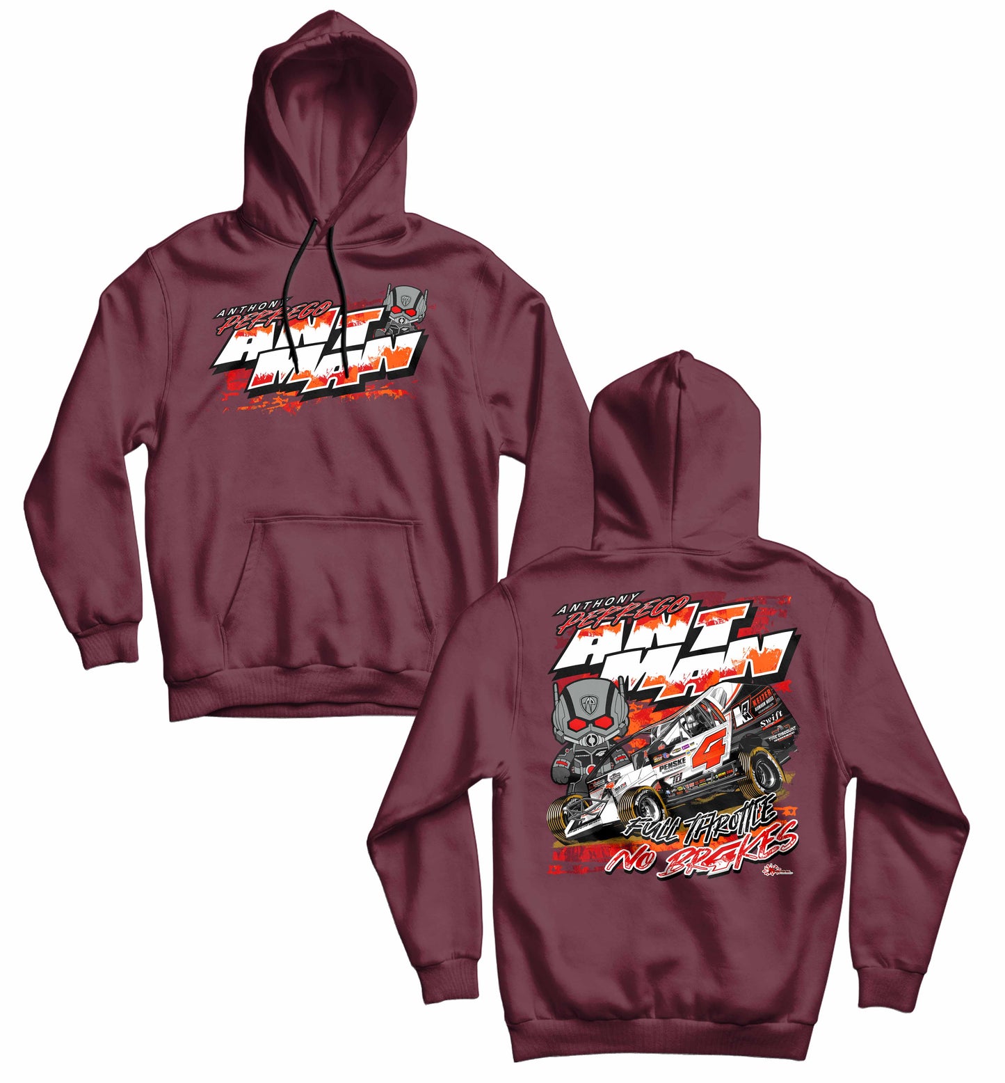 Youth Maroon Hoodie