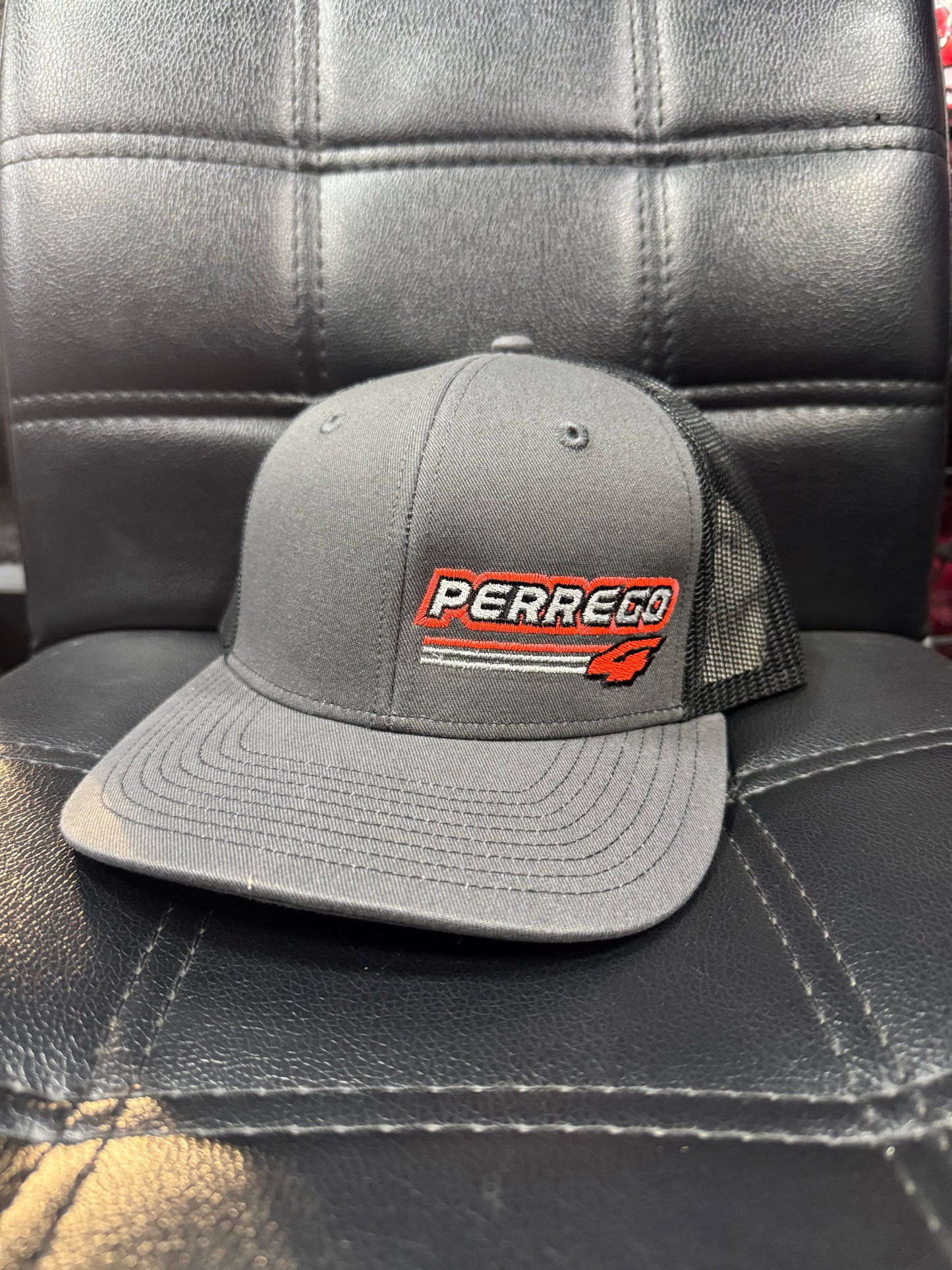 Perrego 4 - Grey Steel/Black