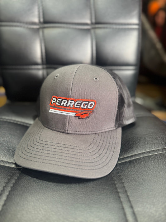 Perrego 4 Snapback - Grey Steel/Black