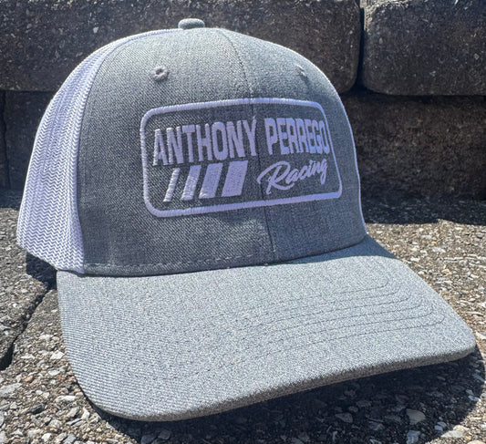 Heather Gray / White Snapback
