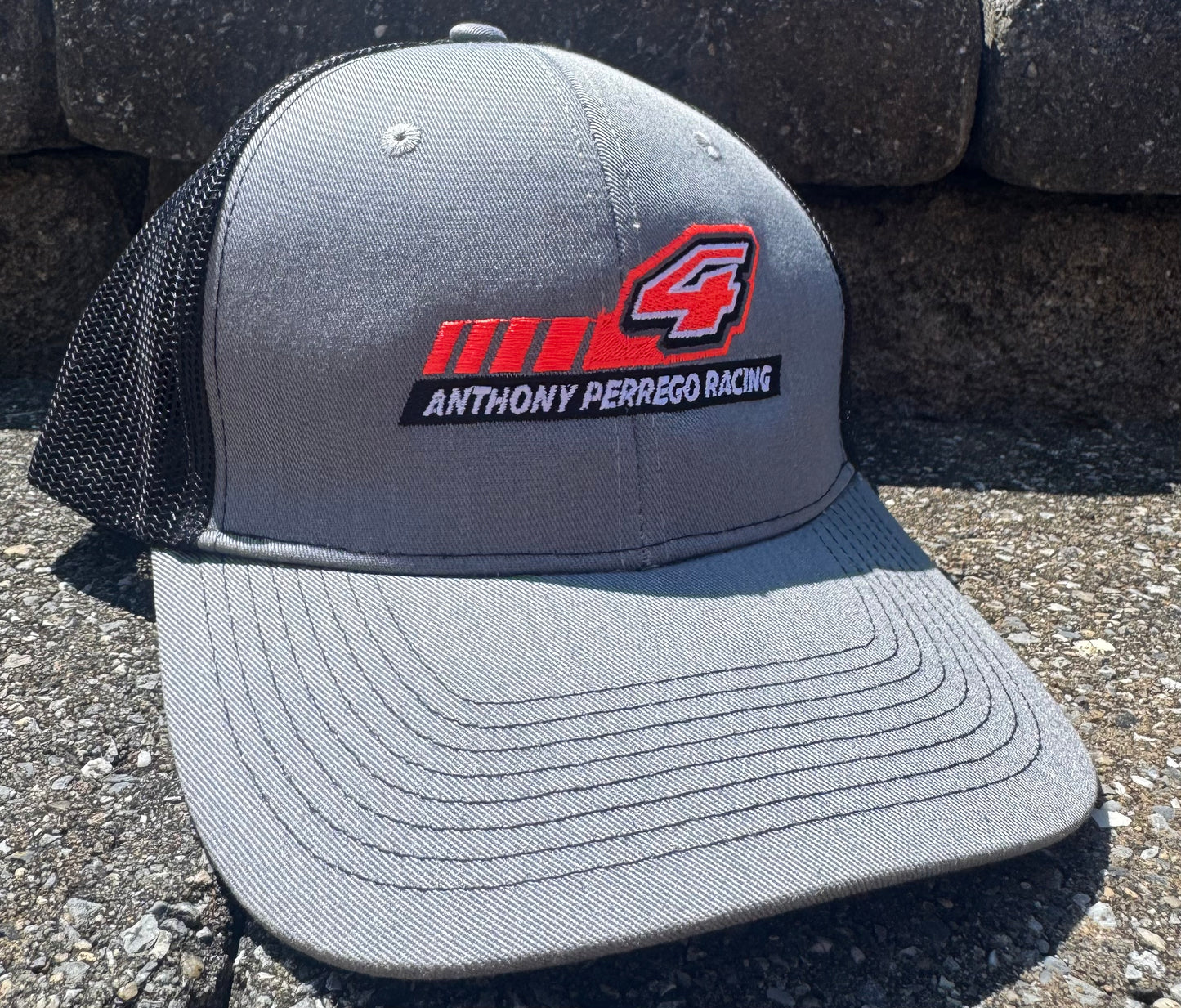 Heather Gray / Black Snapback