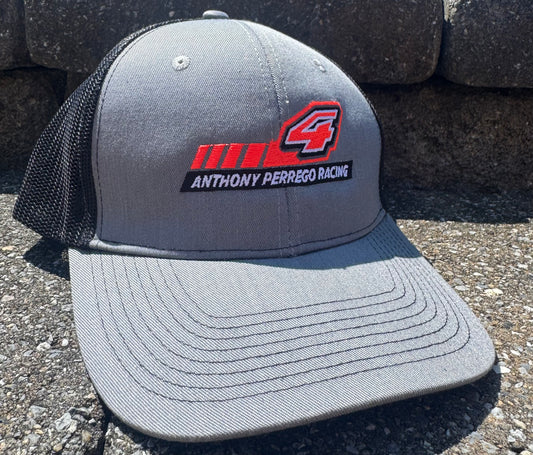 Heather Gray / Black Snapback