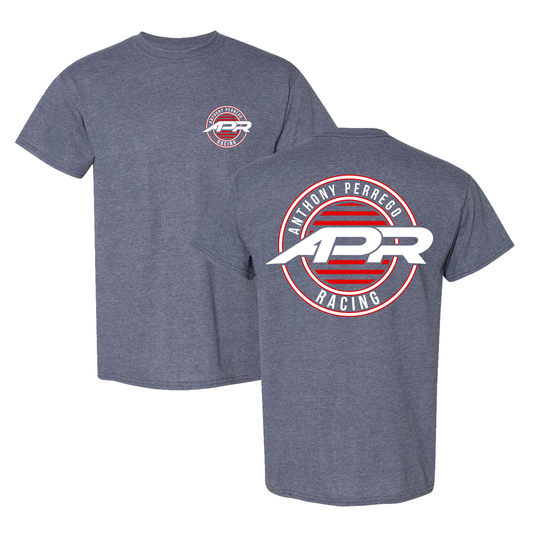 APR Tee - Heather Dark Navy