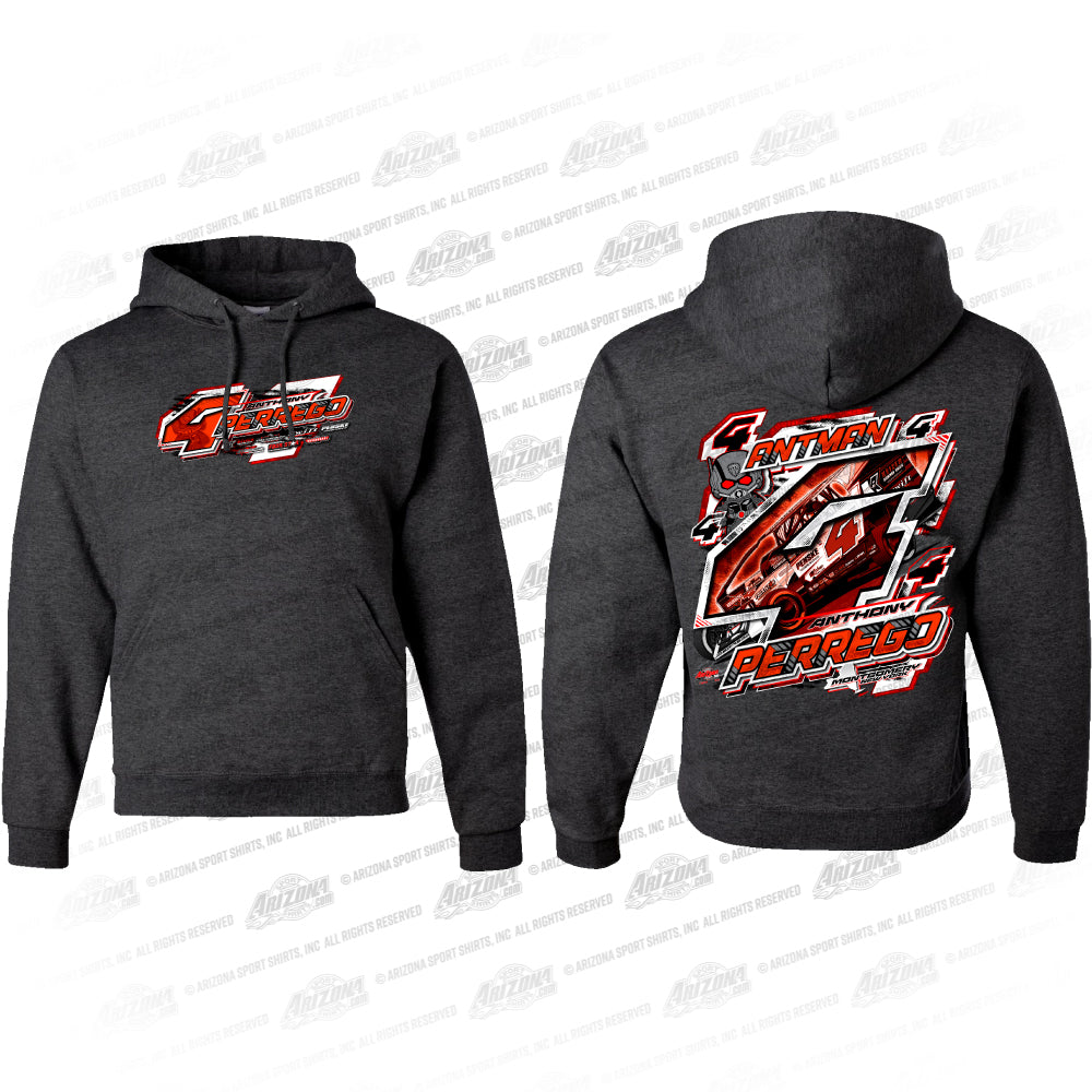 #4 Black Heather Hoodie