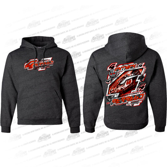 #4 Black Heather Hoodie